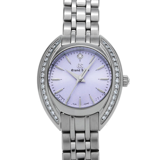 Elegance Collection STGF349 Purple/Diamond Grand Seiko Ladies [Pre-Owned].