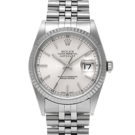 Datejust 16234 P (made around 2000) Silver ROLEX Men's [Pre-owned].