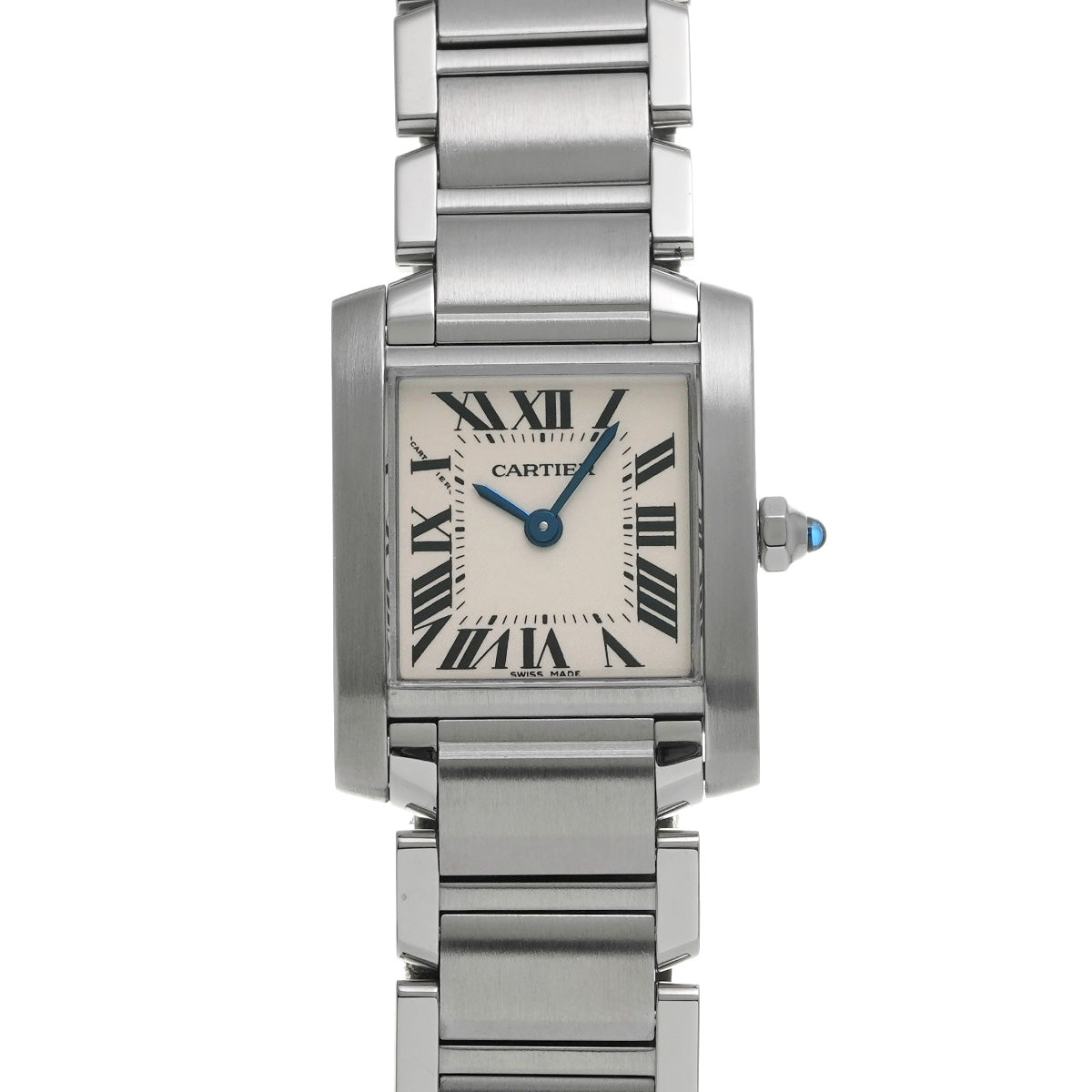 Tank Francaise SM W51008Q3 Silver CARTIER Ladies [Pre-owned]