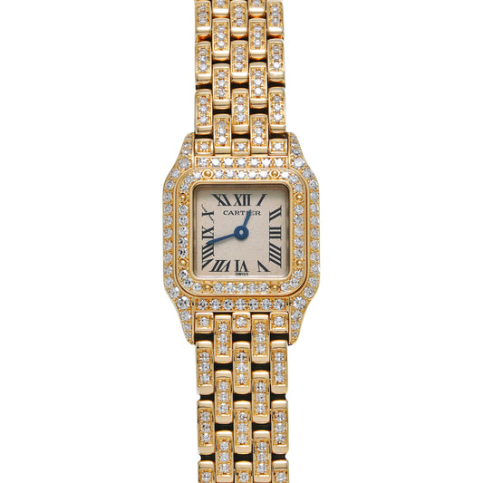 Panthère Mini WF3141FF Ivory CARTIER Ladies [Pre-owned]