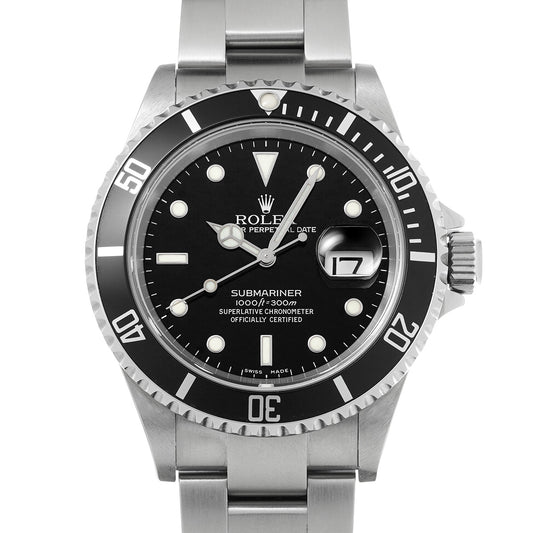 16610 Submariner Date D (manufactured circa 2005) Black ROLEX Men's [Pre-Owned].