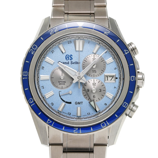 SBGC261 Sport Collection Spring Drive Chronograph GMT Blue/Silver Grand Seiko Men's [Pre-Owned].