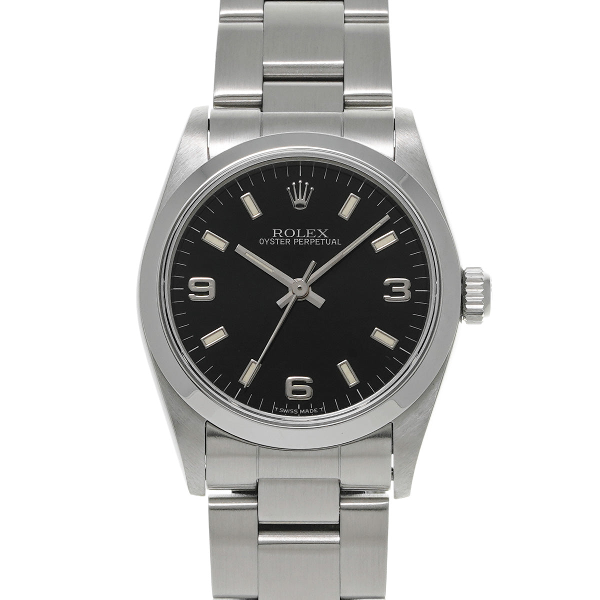 Oyster Perpetual 31 67480 T No. (manufactured circa 1996) Black ROLEX Unisex [Pre-Owned].