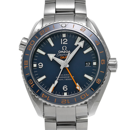 Seamaster Planet Ocean 600 Co-Axial GMT Good Planet 232.30.44.22.03.001 Blue OMEGA Mens [Pre-Owned]