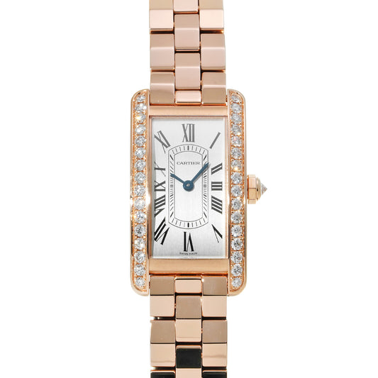 Tank American WJTA0044 Silver CARTIER Ladies [Pre-owned]