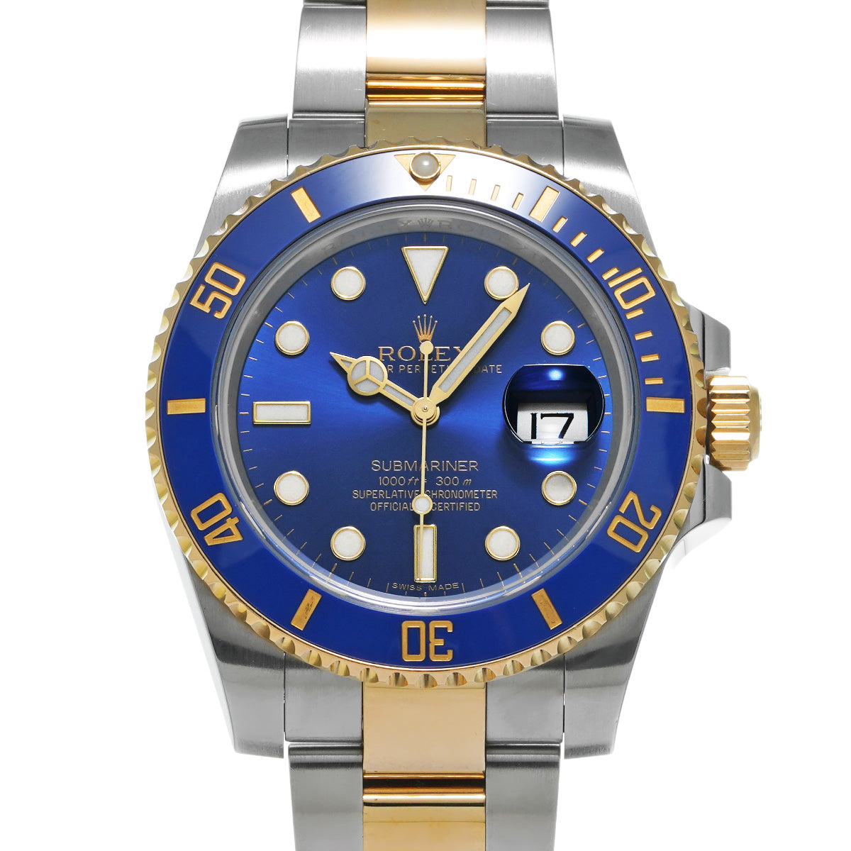 Submariner Date 116613LB Random Serial Blue ROLEX Men's [Pre-Owned].