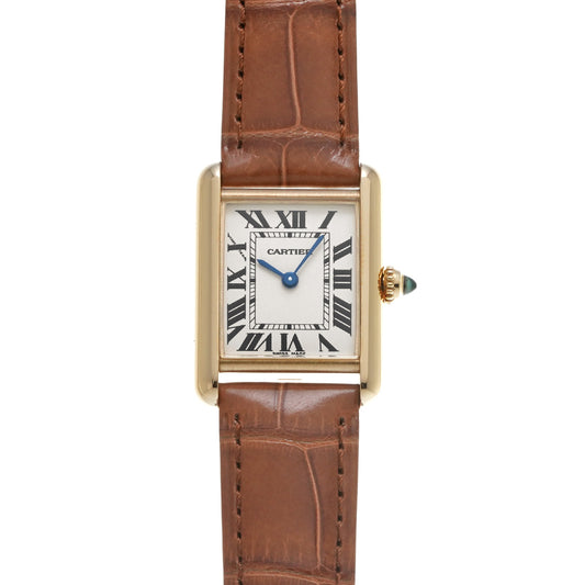 Tank Louis Cartier SM W1529856 Silver CARTIER Ladies [Pre-owned]
