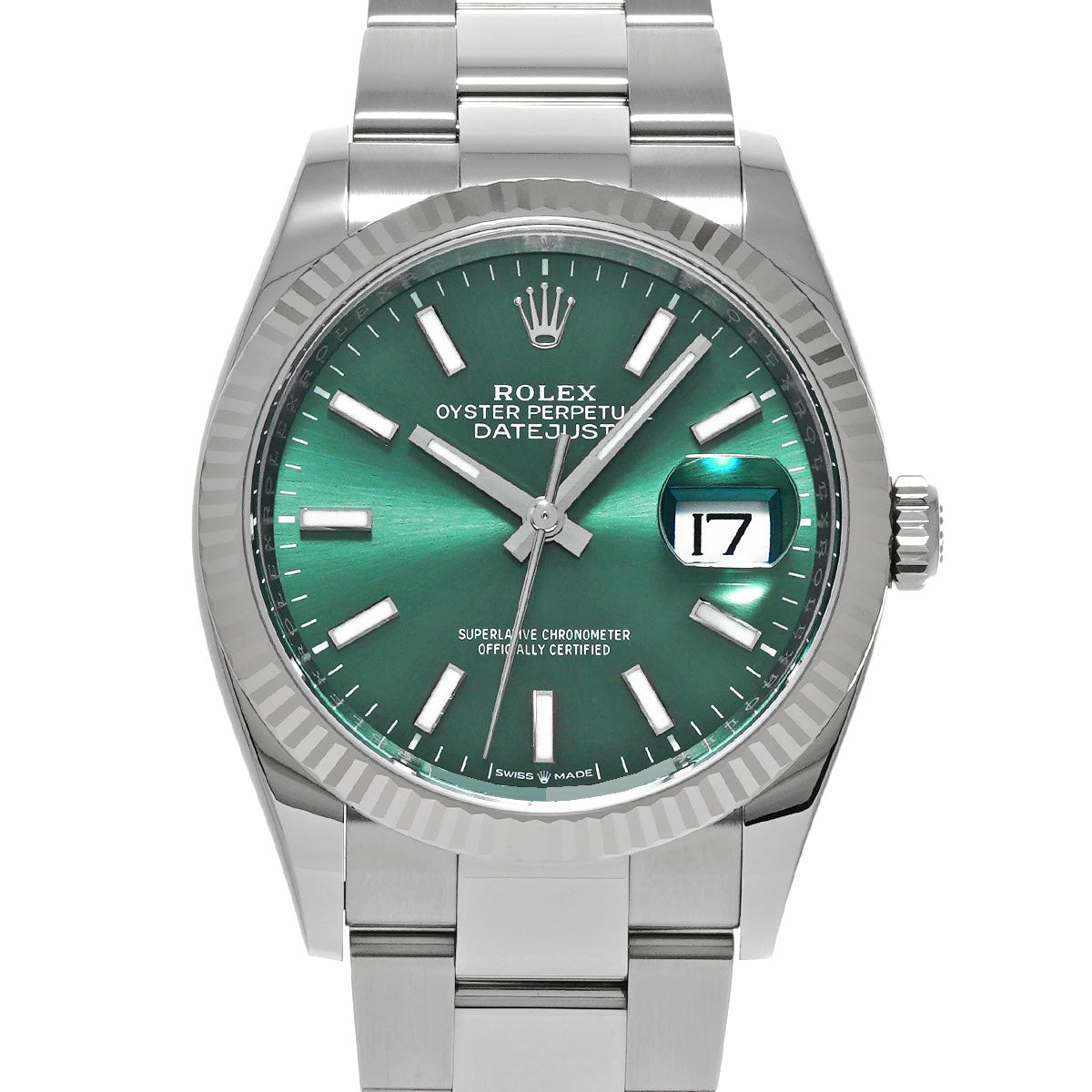 Datejust 36 126234 Random Serial Mint Green ROLEX Men's [Pre-Owned].