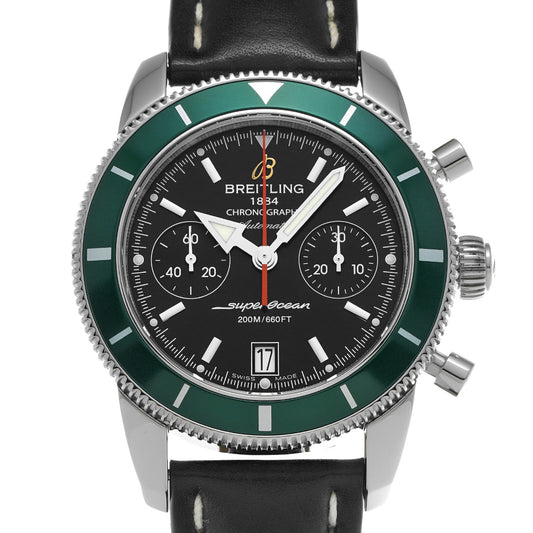 Super Ocean Heritage Chronograph 44 A2337036 Black BREITLING Men's [Pre-Owned].