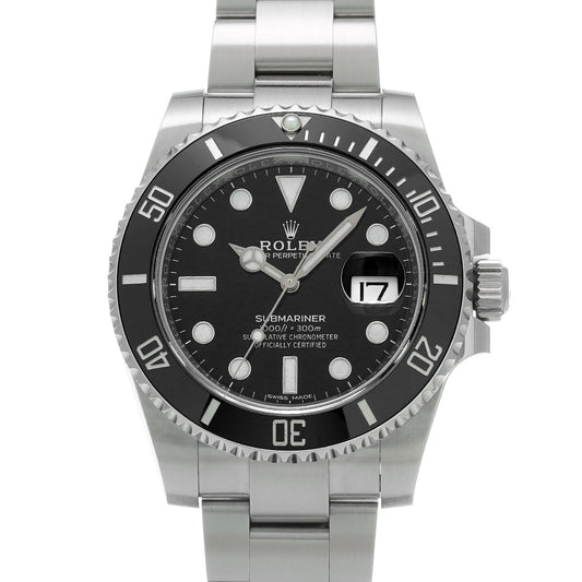 Submariner Date 116610LN Random Serial Black ROLEX Men's [Pre-Owned].