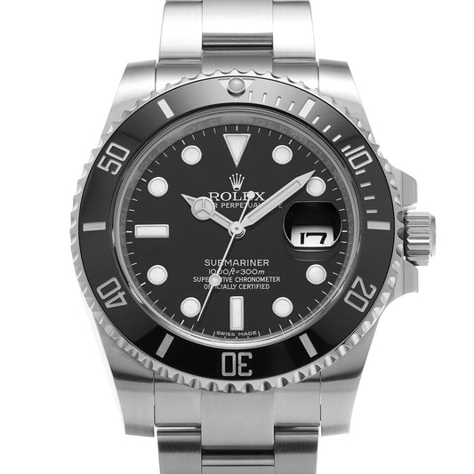 Submariner Date 116610LN Random Serial Black ROLEX Men's [Pre-Owned].