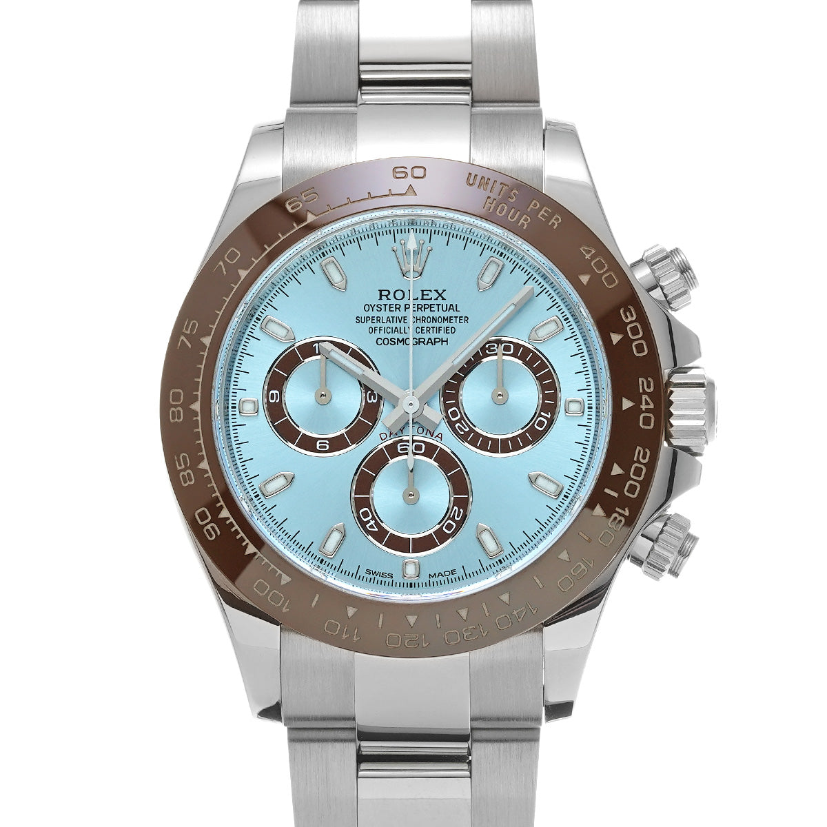 Cosmograph Daytona 116506 Ice Blue/Chestnut Brown ROLEX Men's [Pre-owned]