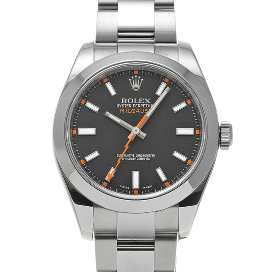 Milgauss 116400 V (manufactured around 2008) Black ROLEX Men's [Pre-Owned].