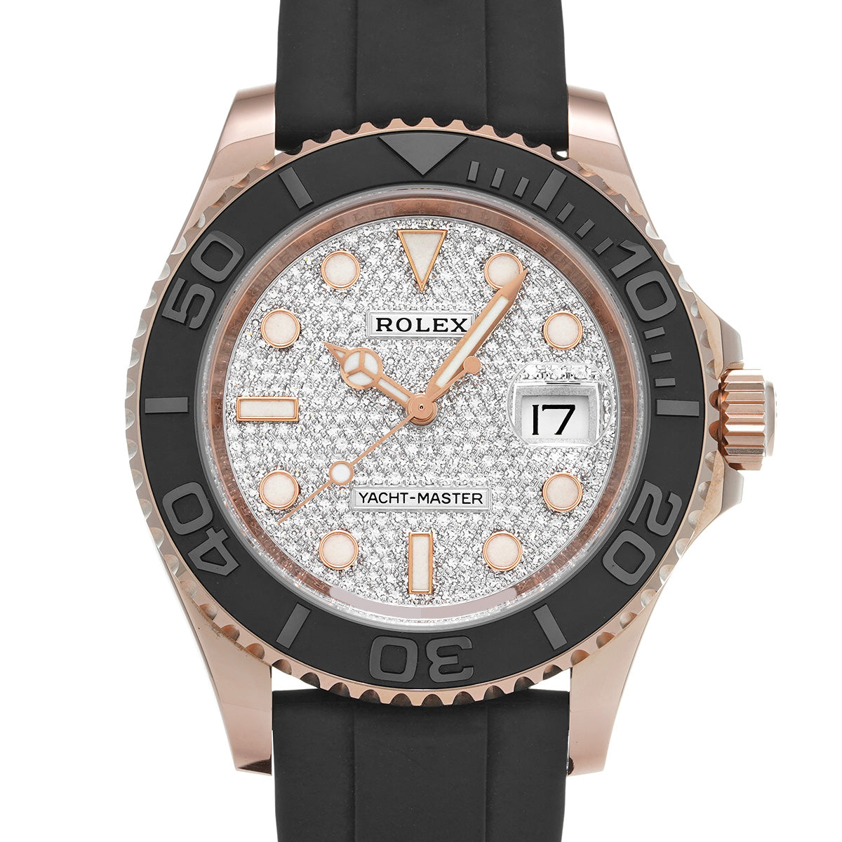 Yacht-Master 40 126655 Pav Diamond ROLEX Men's [Pre-Owned].