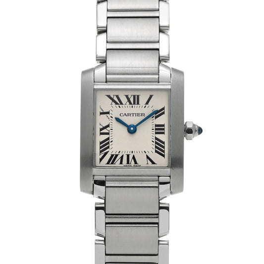 Tank Francaise SM W51008Q3 Silver CARTIER Ladies [Pre-owned]