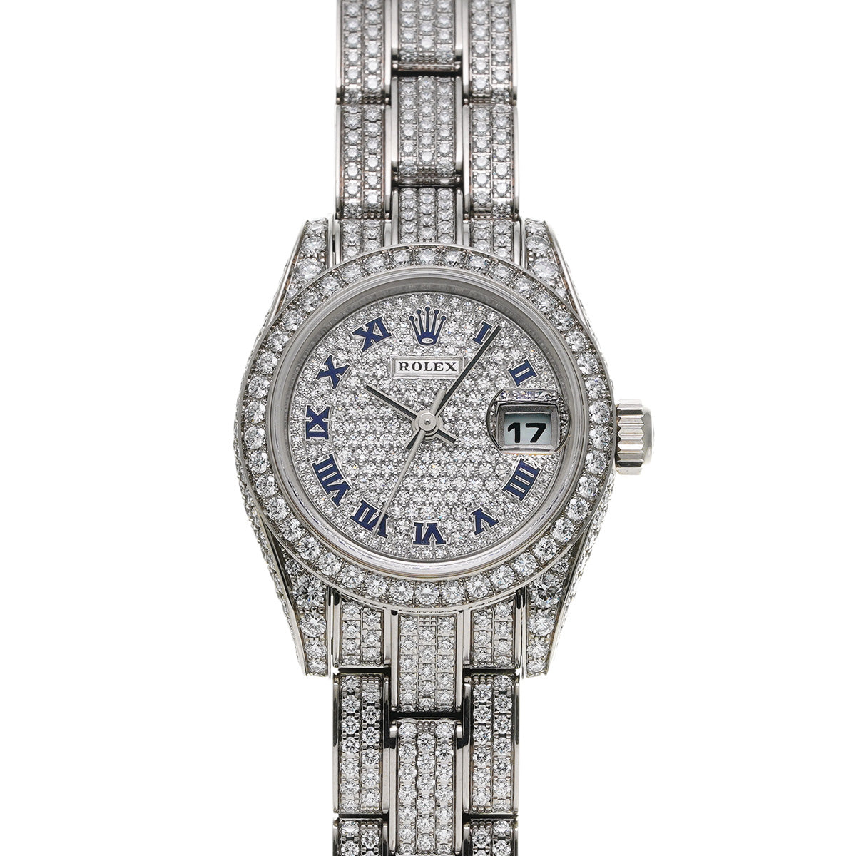 DATE JUST 179459ZER K (manufactured circa 2002) Diamond ROLEX Ladies [Pre-Owned].