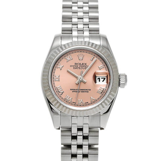 DATE JUST 179174 D (manufactured circa 2005) Pink ROLEX Ladies [Pre-Owned].