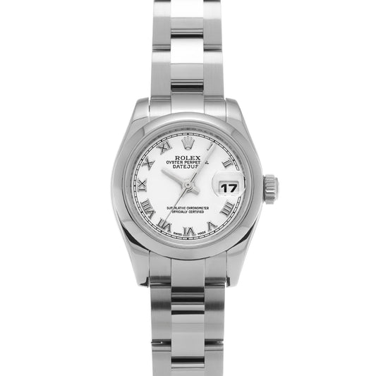 DATE JUST 179160 Z (made around 2007) White ROLEX Ladies [Pre-Owned].