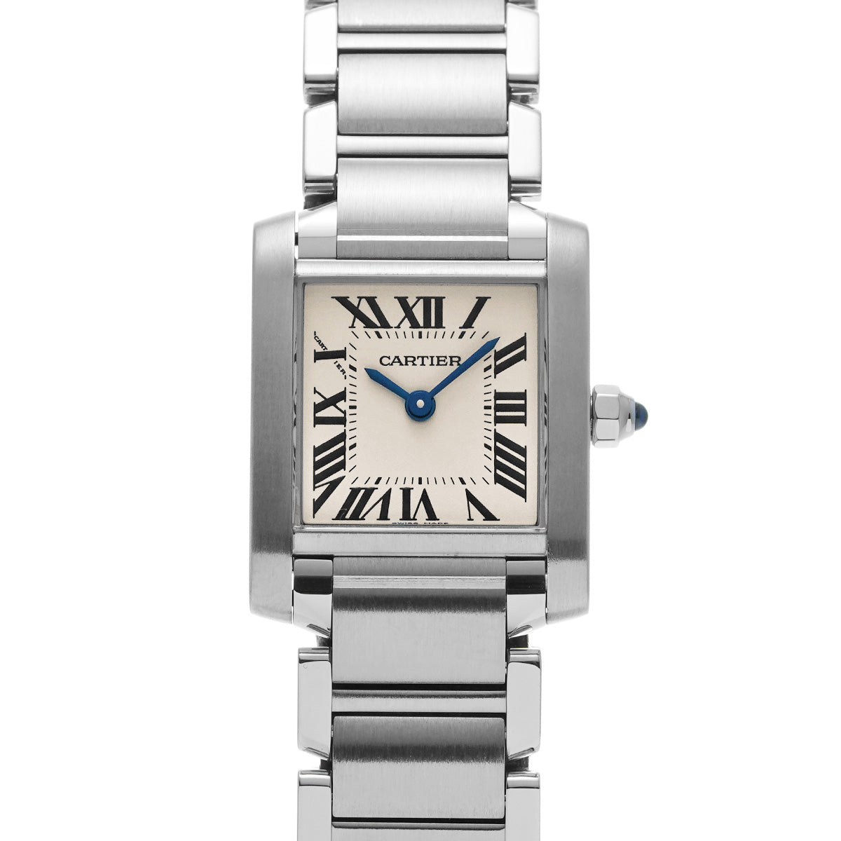Tank Francaise SM W51008Q3 Silver CARTIER Ladies [Pre-owned]