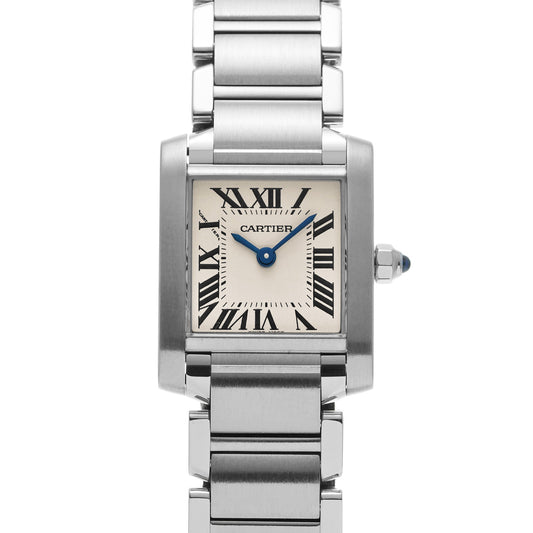 Tank Francaise SM W51008Q3 Silver CARTIER Ladies [Pre-owned]