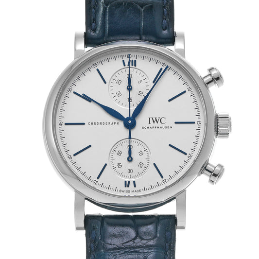 Portofino Chronograph 39 IW391407 White IWC Men's [Pre-Owned]