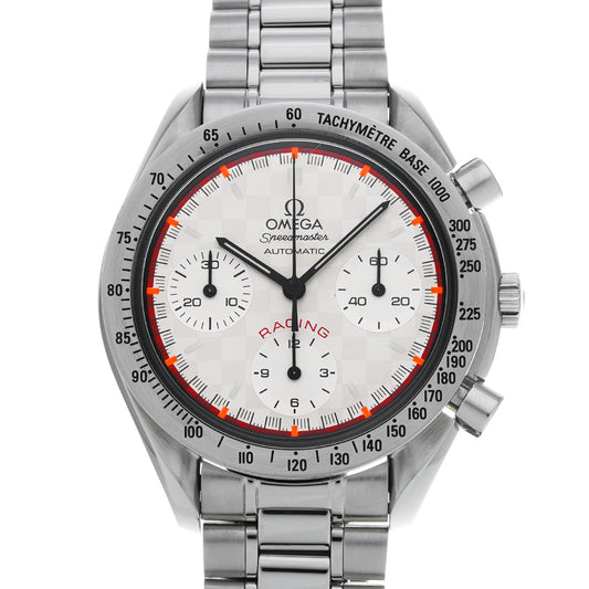 Speedmaster Racing Michael Schumacher 2000 3517.30 Silver OMEGA Men's [Pre-Owned].