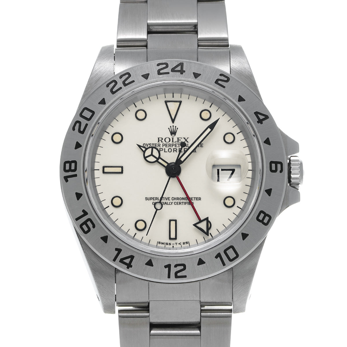 Explorer II 16570 T (manufactured circa 1997) White ROLEX Men's [Pre-Owned].