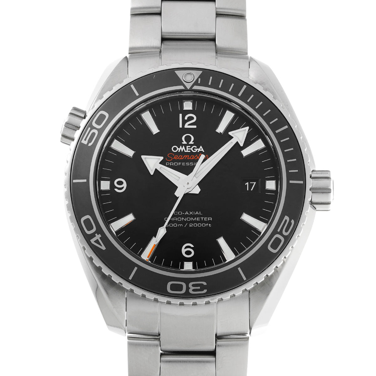 Seamaster Planet Ocean 600 Co-Axial 232.30.46.21.01.001 Black OMEGA Men's [Pre-Owned].