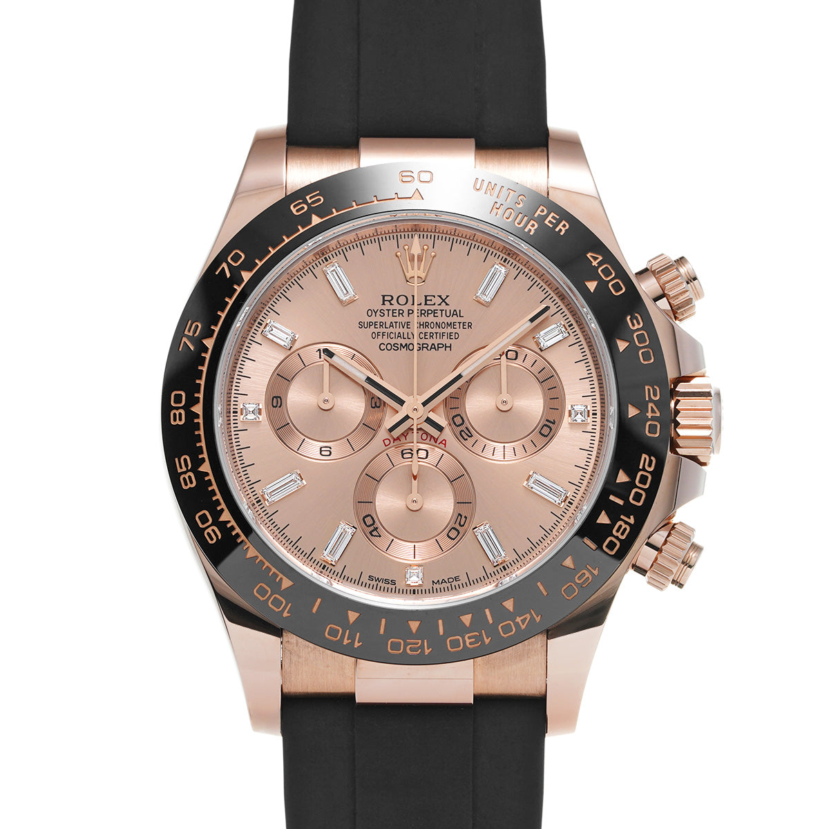 Cosmograph Daytona 116515LNA Random Serial Ros/Diamond ROLEX Men's [Pre-Owned].