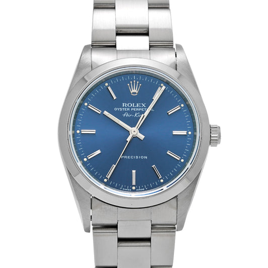 Air-King 14000 T (manufactured circa 1996) Blue ROLEX Men's [Pre-Owned].