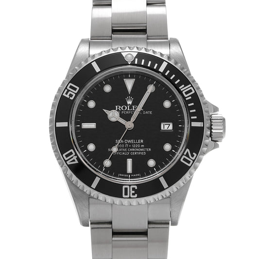 Sea-Dweller 16600 M (made around 2008) Black ROLEX Men's [Pre-Owned].