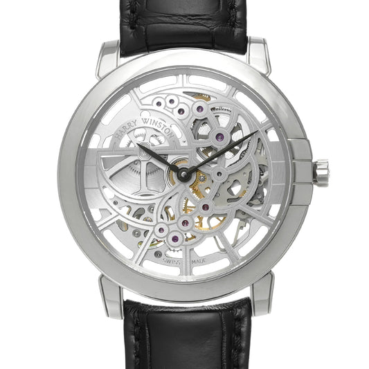 Midnight Skeleton MIDAHM42WWW001 Skeleton HARRY WINSTON Men's [Pre-owned].