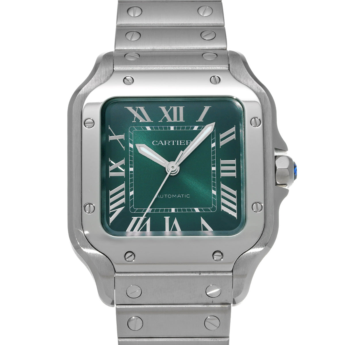 Santos de Cartier MM WSSA0061 Green Gradation CARTIER Men's [Pre-owned]