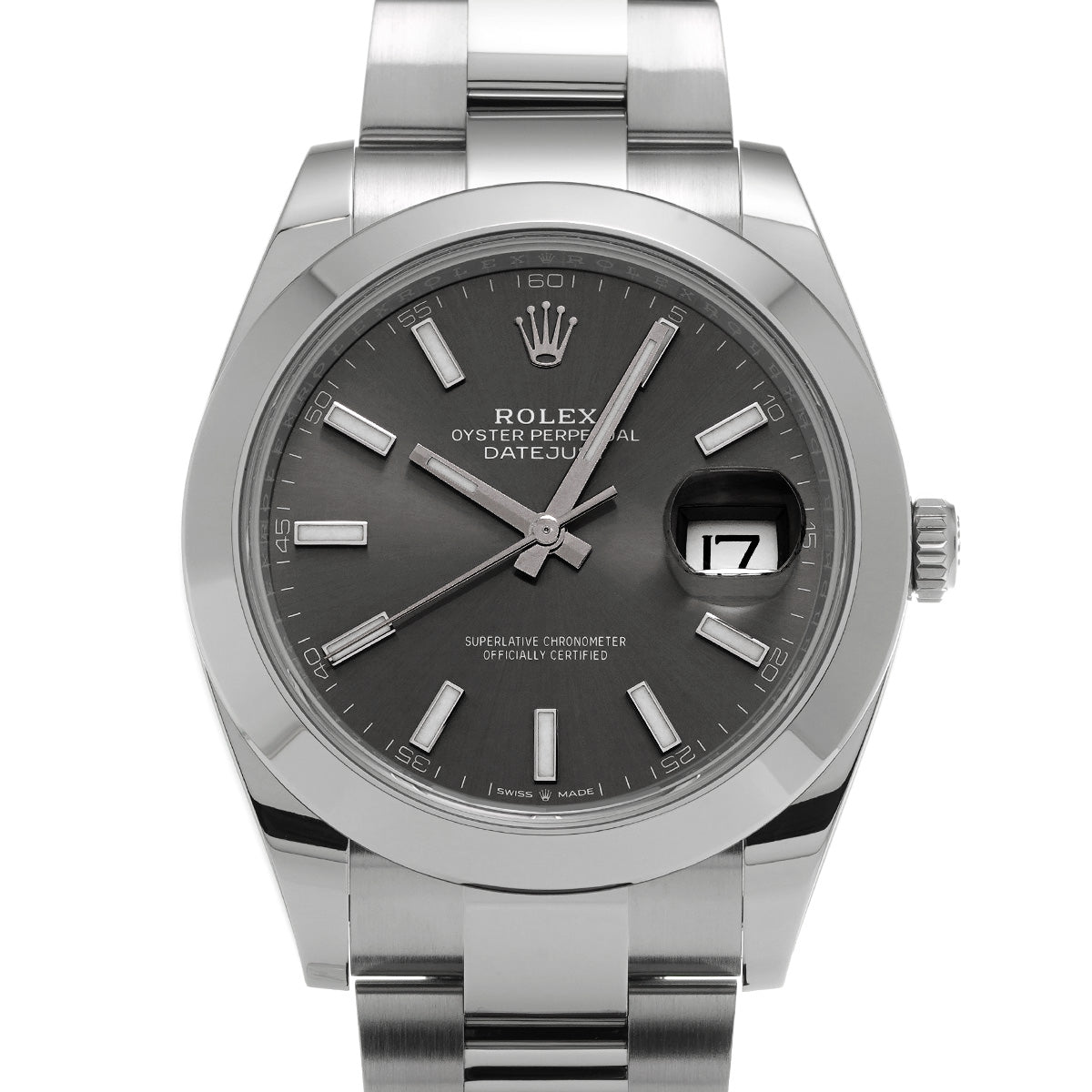 126300 Datejust 41 Random Serial Gray ROLEX Men's [Pre-Owned].