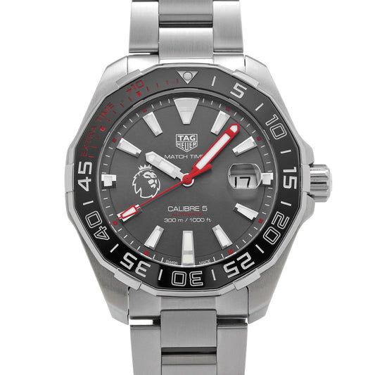 Aquaracer Calibre 5 Premier League Edition WAY201D.BA0927 Charcoal Gray TAG HEUER Men's [Pre-Owned]