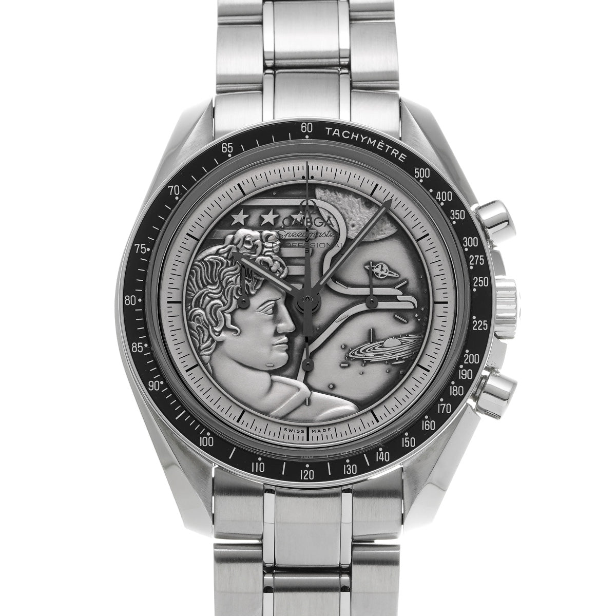 Speedmaster Apollo 17 40th 311.30.42.30.99.002 Silver OMEGA Men's [Pre-Owned].