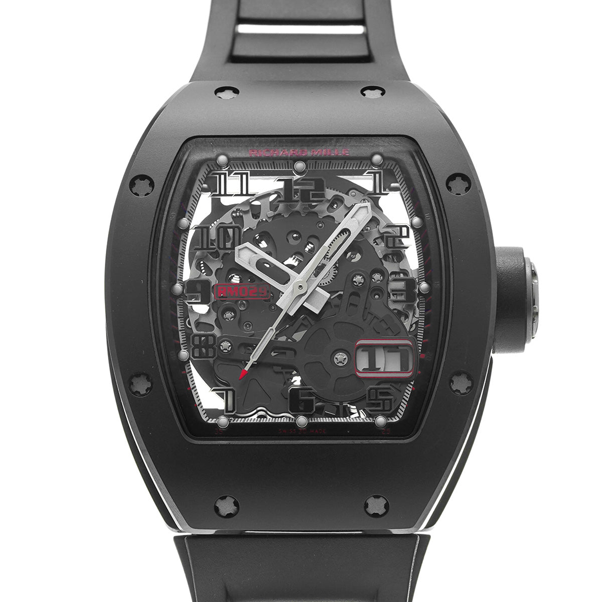RM029 Japan Red RM029 TI-TZP Skeleton RICHARD MILLE Men's [Pre-owned].
