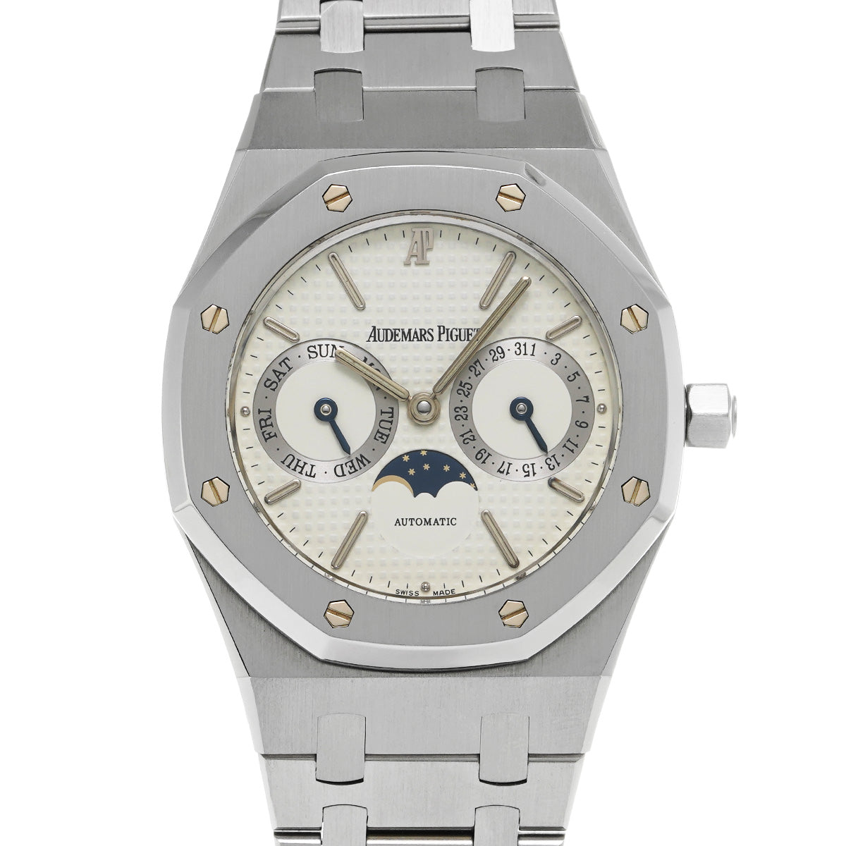 Royal Oak Day Date Moonphase ST5594/789 Silver AUDEMARS PIGUET Men's [Pre-Owned].