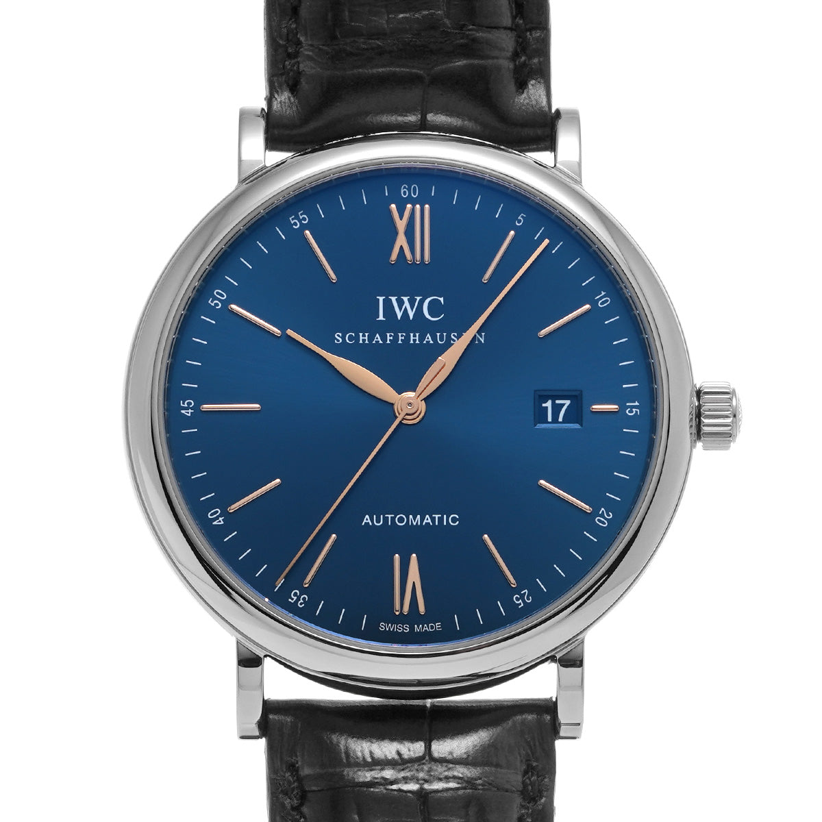 Portofino Automatic IW356523 Blue IWC Men's [Pre-Owned]