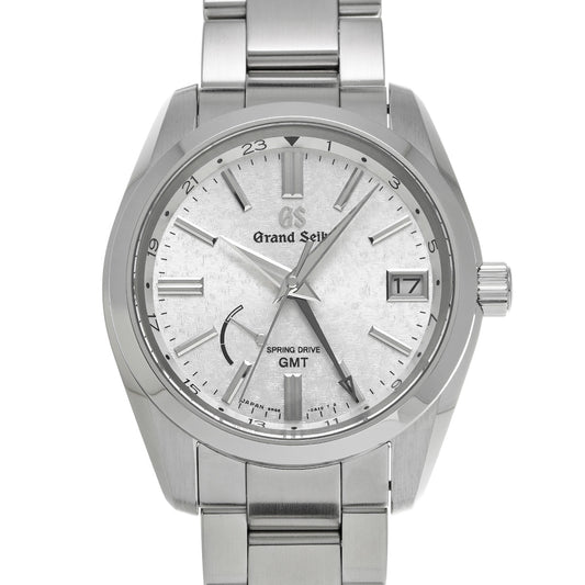 Spring Drive GMT SBGE279 Silver Grand Seiko Men's [Pre-Owned].