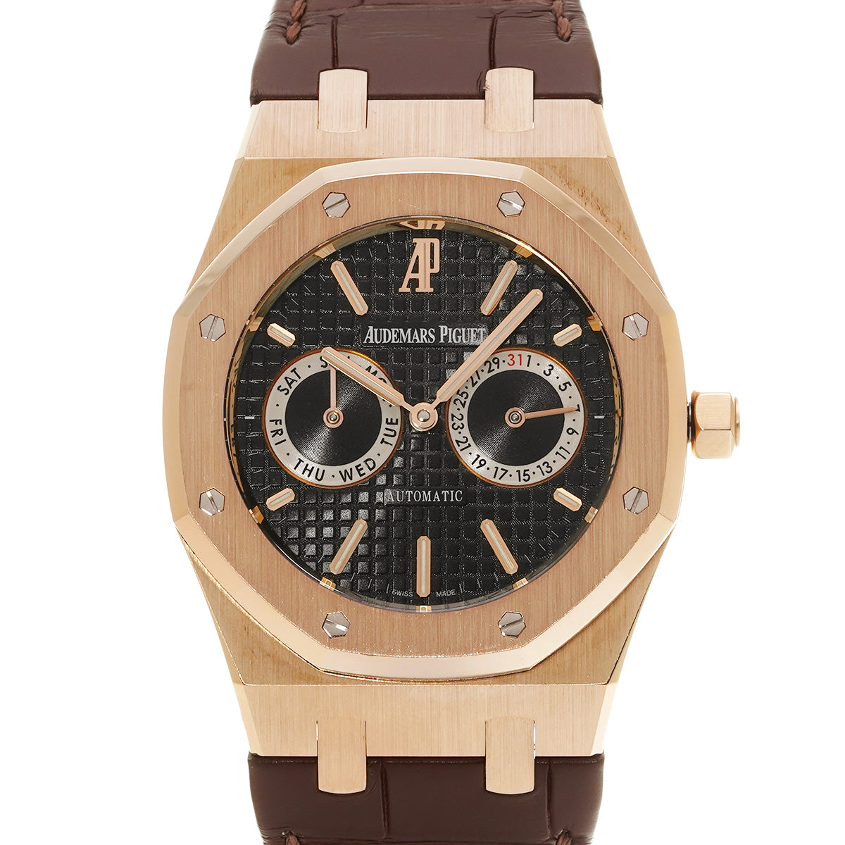 Royal Oak Day Date 26330OR.OO.D088CR.01 Black AUDEMARS PIGUET Men's [Pre-Owned].