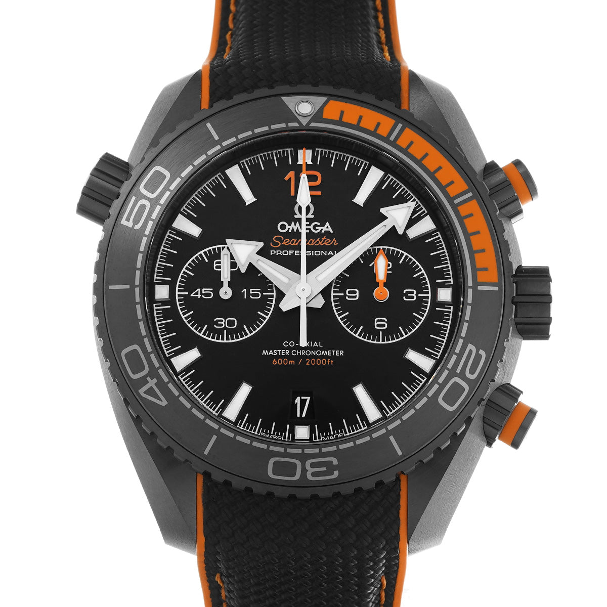 Seamaster Planet Ocean 600 M Chronograph Deep Black 215.92.46.51.01.001 Black OMEGA Men's [New]