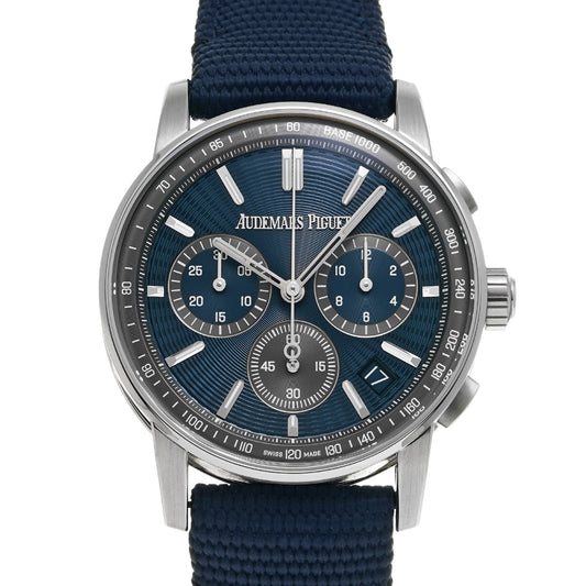 CODE 11.59 by Audemars Piguet Chronograph 26393ST.OO.A348KB.01 Blue AUDEMARS PIGUET Men's [Pre-owned]