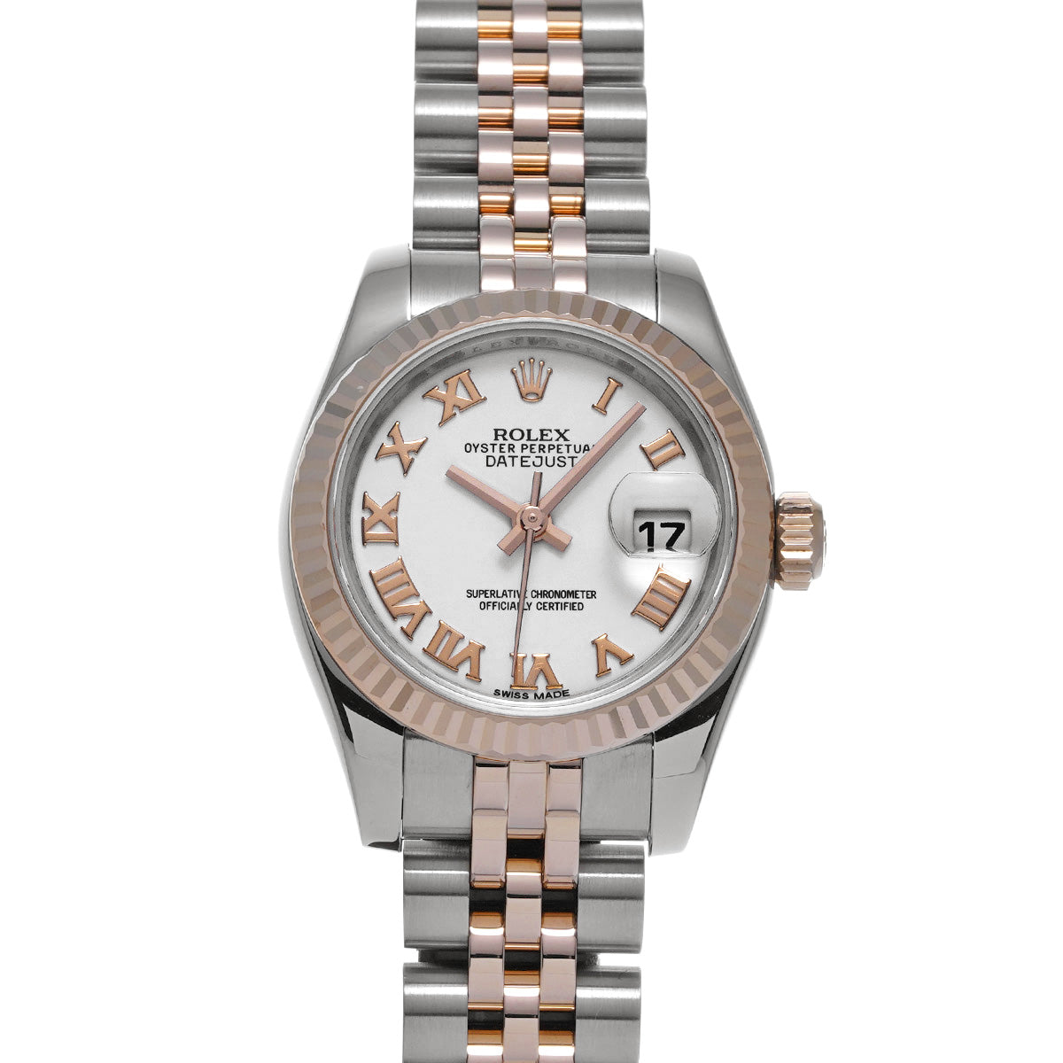 179171 Datejust Random Serial White ROLEX Ladies [Pre-owned].
