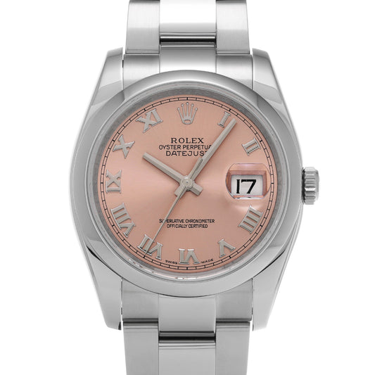 DATE JUST 116200 G (manufactured circa 2011) Pink ROLEX Men's [Pre-Owned].