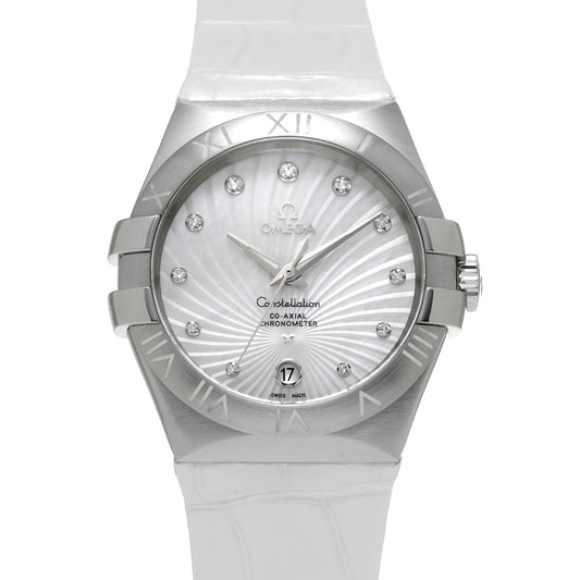 Constellation 123.13.35.20.55.001 White/Diamond OMEGA Men's [New].