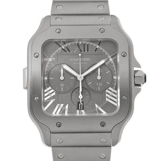 Santos de Cartier Japan Limited Edition WSSA0078 Gray CARTIER Men's [Pre-Owned].