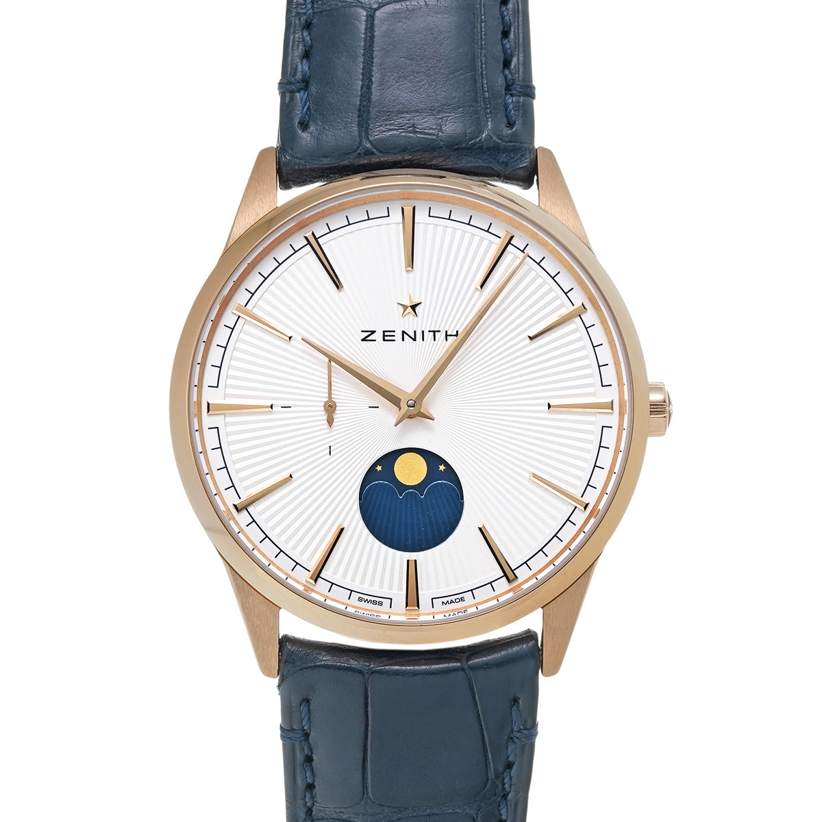 Elite Moonphase 18.3100.692/01.C922 Silver ZENITH Men's [Pre-Owned].