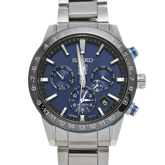 Astron 5X Series SBXC015 Blue SEIKO Men's [Pre-owned].