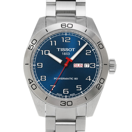 PRS 516 Powermatic 80 T131.430.11.042.00 Blue TISSOT Men's [pre-owned].